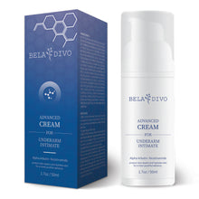 Load image into Gallery viewer, BELA DIVO Dark Spot Cream - Natural Underarm &amp; Intimate Cream - Dark Spot Corrector - for Face and Sensitive Skin, Armpit, Knees, Elbows - for Hyperpigmentation and Even Skin Tone - Alpha Arbutin, Niacinamide (1.7OZ/50ML)
